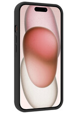 NoXx NoXx iPhone 15 Magsafe Hoesje Zwart Met Screenprotector