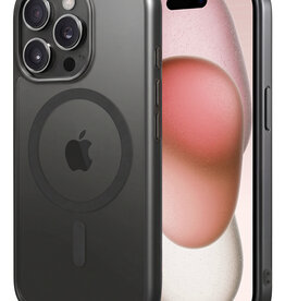 NoXx NoXx iPhone 15 Pro Magsafe Hoesje - Zwart