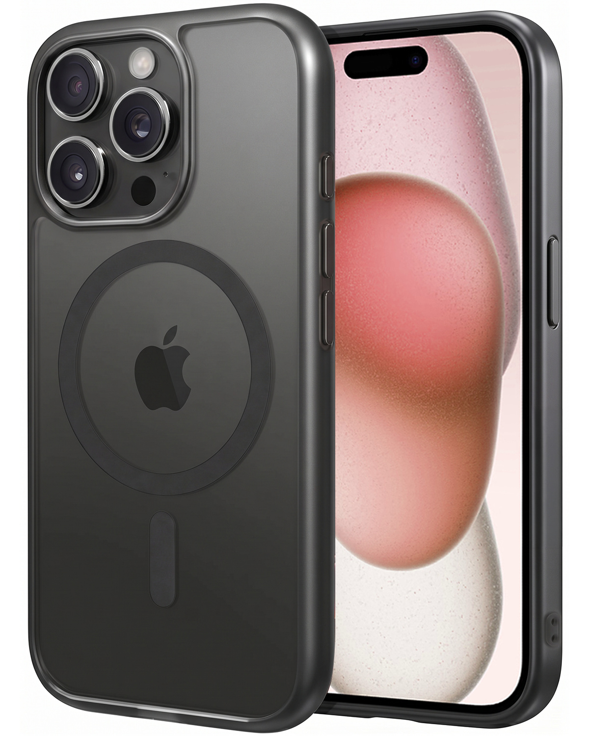 NoXx NoXx iPhone 15 Pro Max Magsafe Hoesje - Zwart