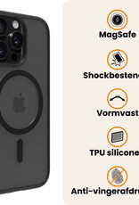 Nomfy Nomfy iPhone 14 Pro Max Magsafe Hoesje - Zwart - 2 PACK