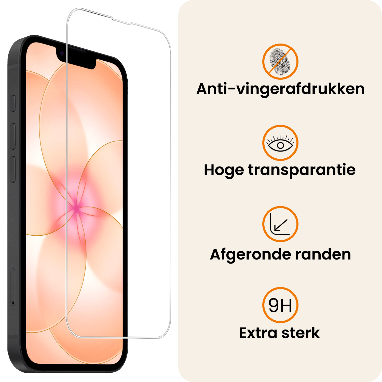 Nomfy Nomfy iPhone 14 Pro Max Magsafe Hoesje Zwart Met 2x Screenprotector