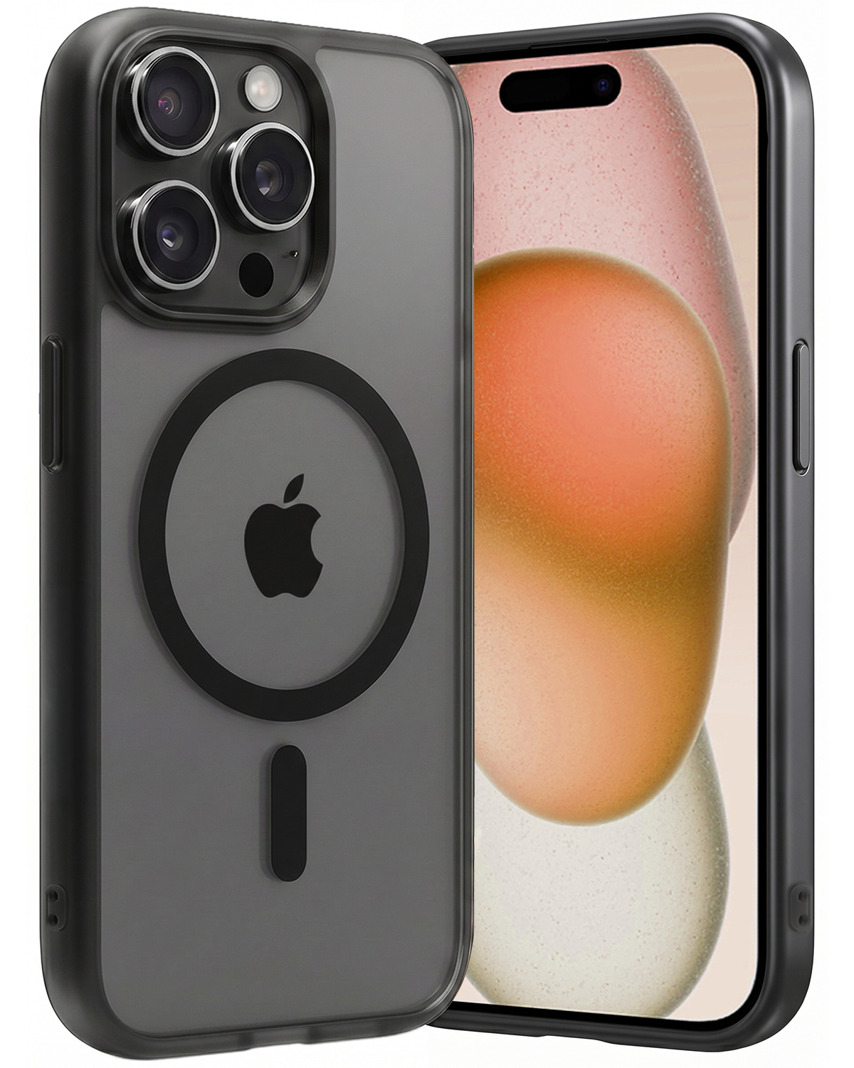 Nomfy Nomfy iPhone 15 Pro Magsafe Hoesje - Zwart