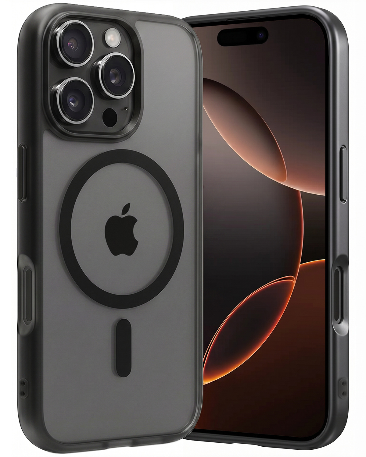 Nomfy Nomfy iPhone 16 Pro Max Magsafe Hoesje - Zwart