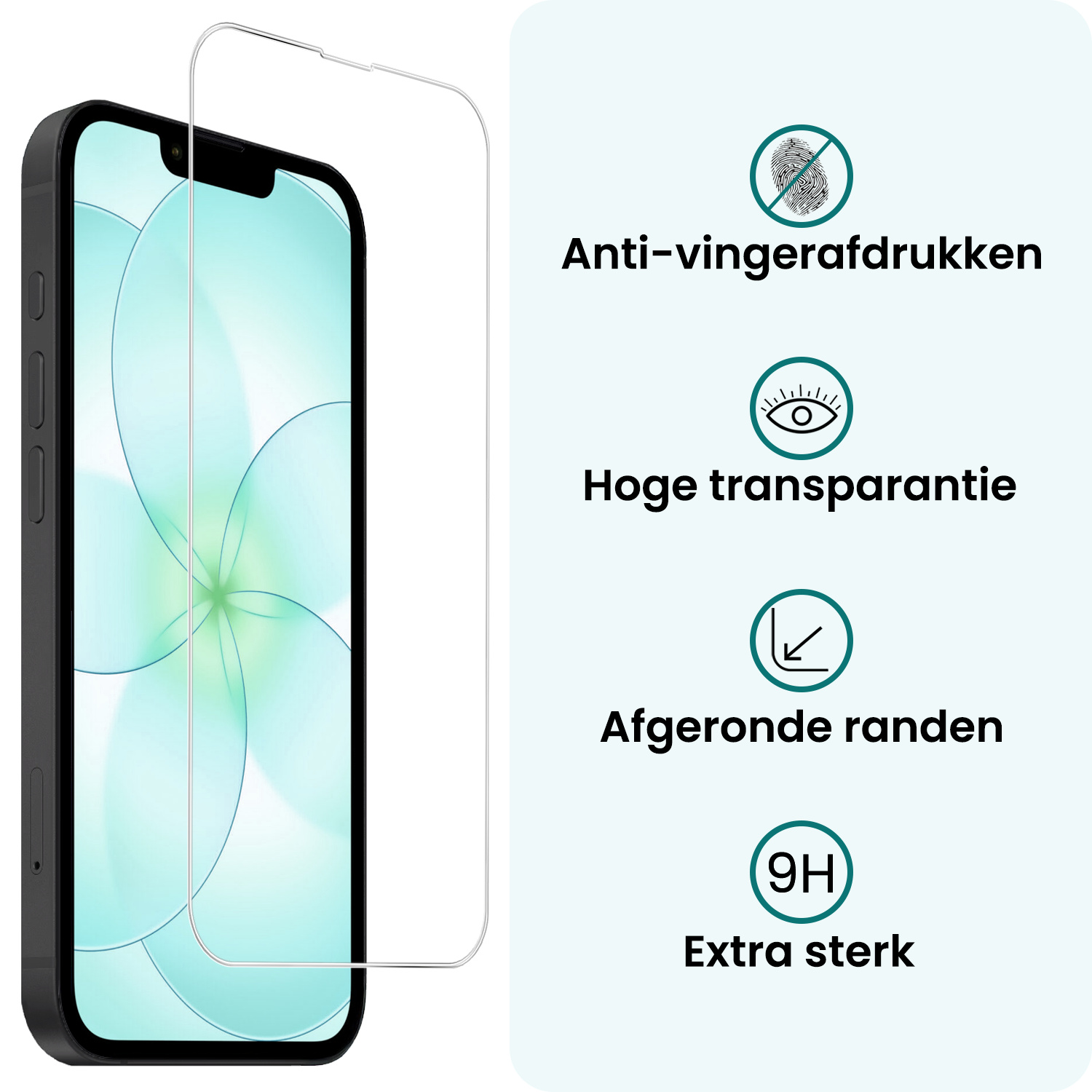 Forterra Forterra iPhone 14 Plus Magsafe Hoesje Zwart Met Screenprotector