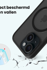 Forterra Forterra iPhone 14 Plus Magsafe Hoesje Zwart Met Screenprotector