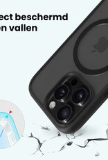 Forterra Forterra iPhone 14 Pro Max Magsafe Hoesje Zwart Met 2x Screenprotector