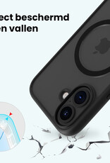 Forterra Forterra iPhone 16 Magsafe Hoesje - Zwart