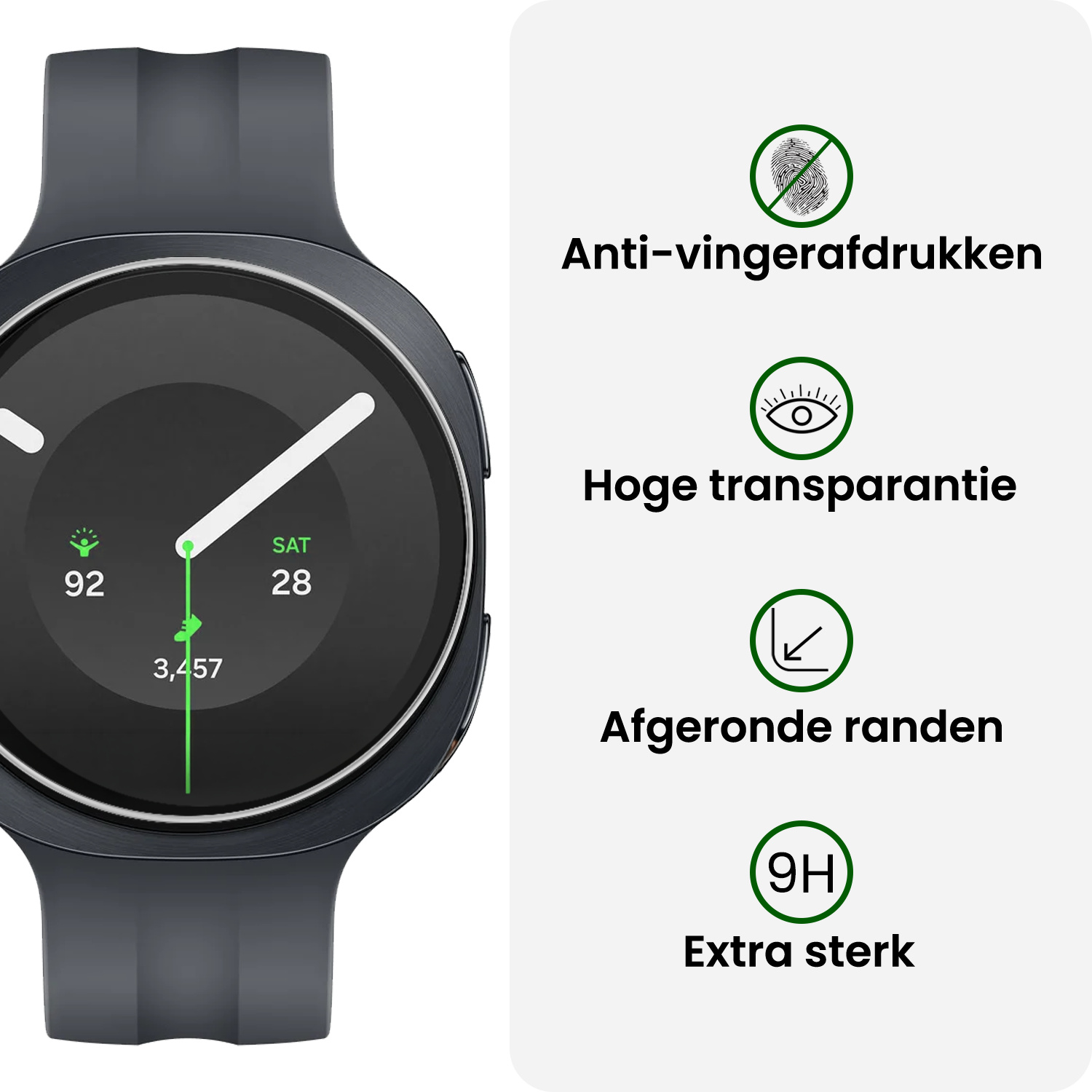 BASEY. BASEY. Samsung Galaxy Watch 9 (40 mm) Screenprotector - 2 PACK