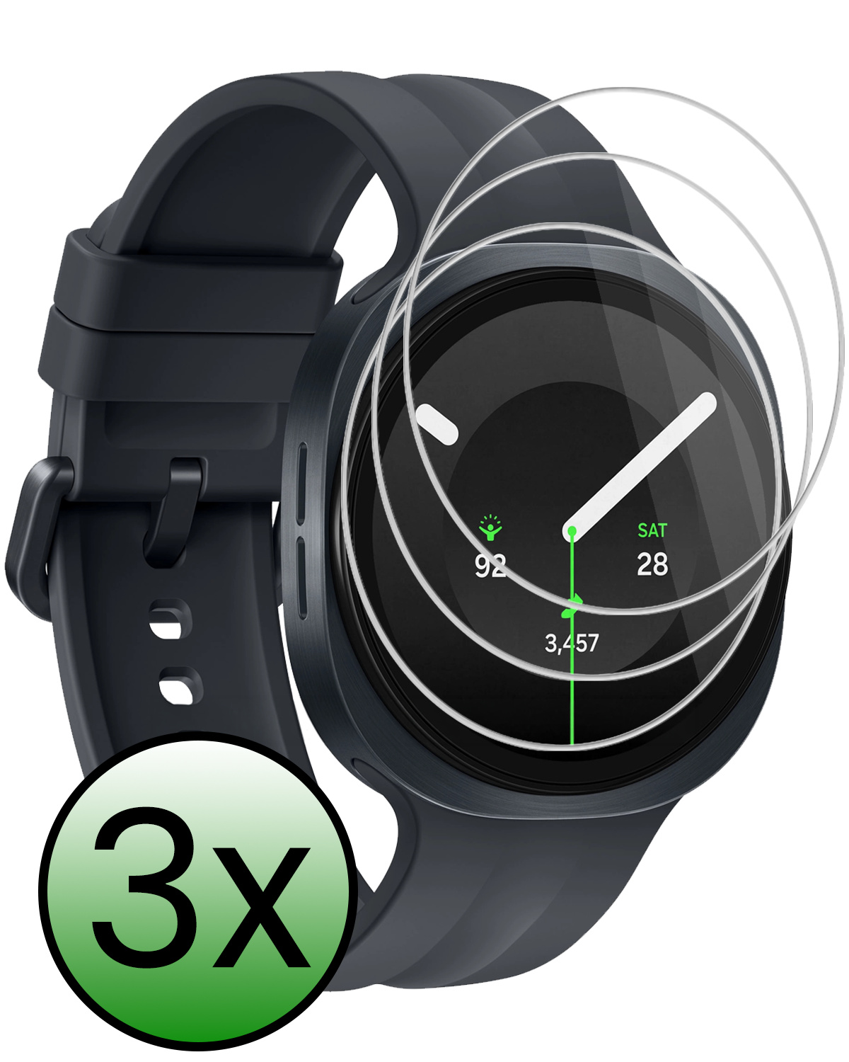 BASEY. BASEY. Samsung Galaxy Watch 9 (40 mm) Screenprotector - 3 PACK