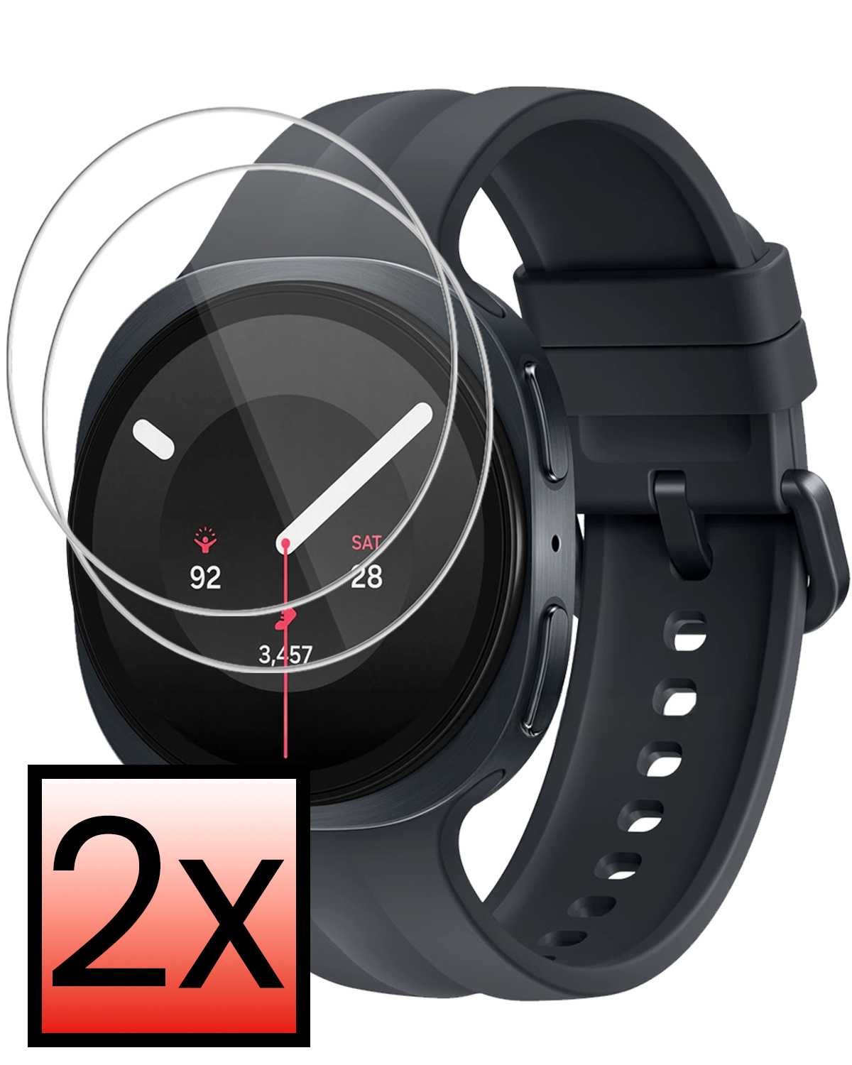 NoXx NoXx Samsung Galaxy Watch 9 (40 mm) Screenprotector - 2 PACK