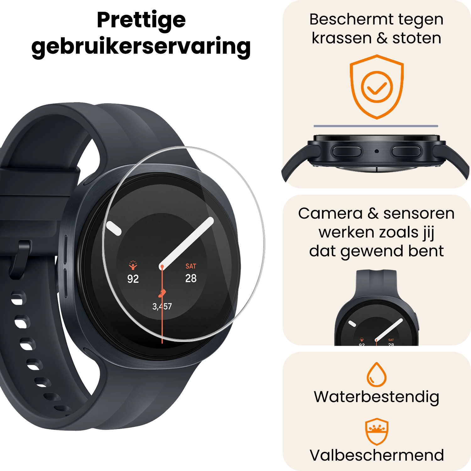 Nomfy Nomfy Samsung Galaxy Watch 9 (40 mm) Screenprotector