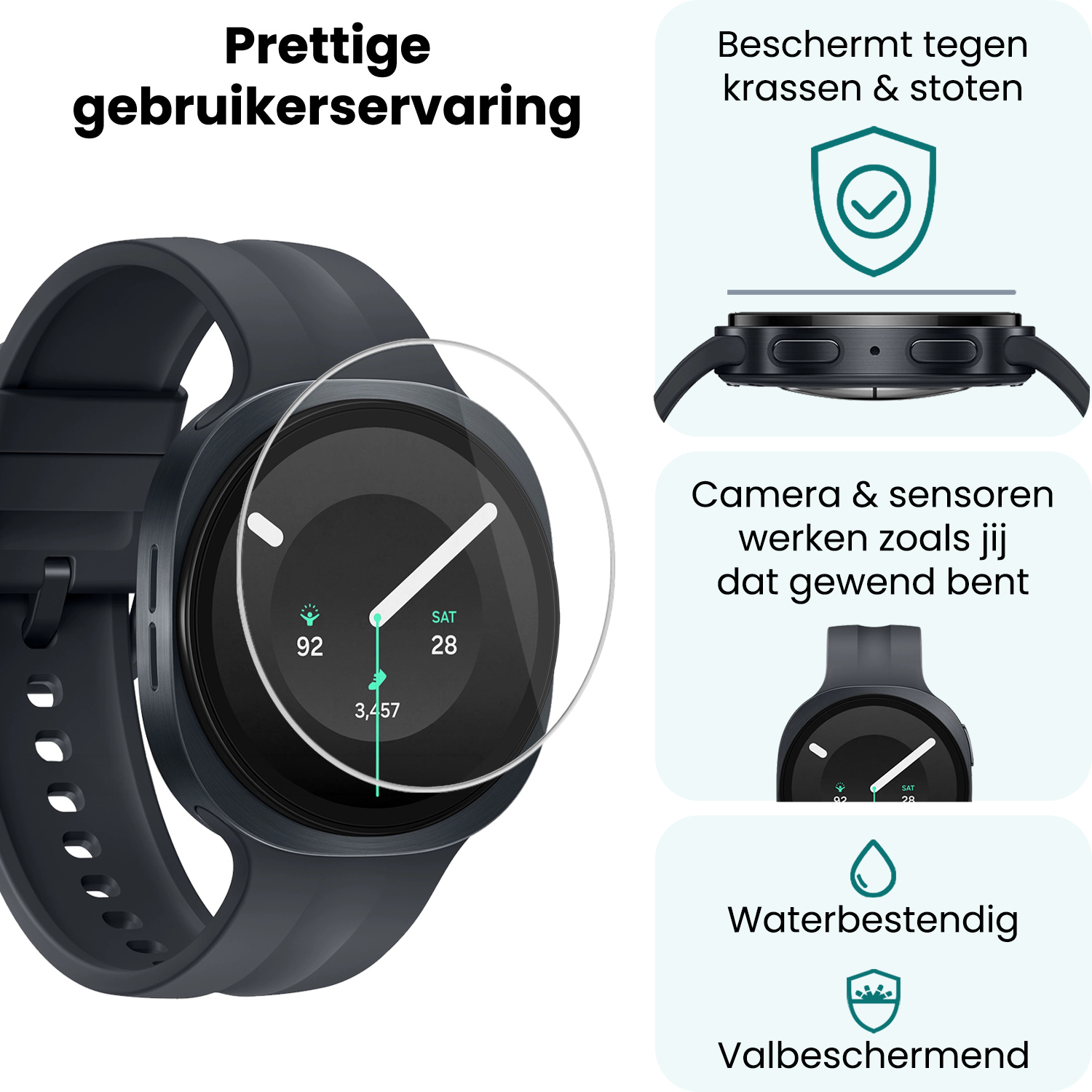 Forterra Forterra Samsung Galaxy Watch 9 (40 mm) Screenprotector