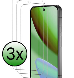 BASEY. BASEY. Google Pixel 11 Screenprotector Glas - 3 PACK