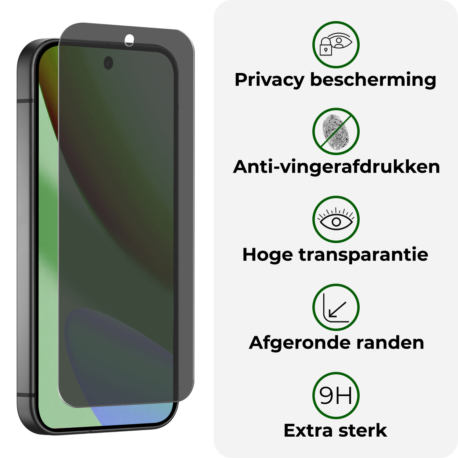 BASEY. BASEY. Google Pixel 11 Screenprotector Glas Privacy