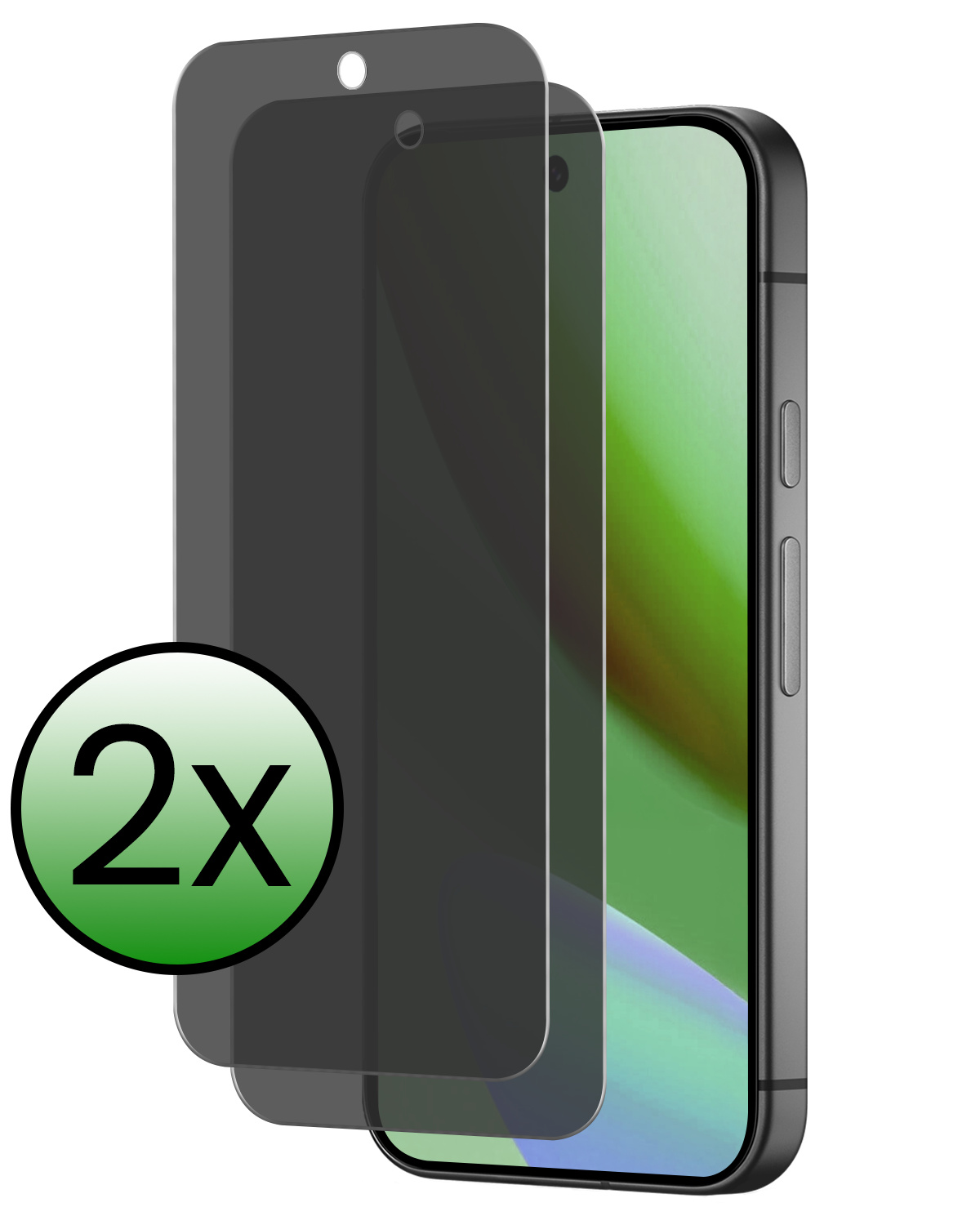 BASEY. BASEY. Google Pixel 11 Screenprotector Glas Privacy - 2 PACK
