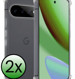 BASEY. BASEY. Google Pixel 11 Hoesje Shockproof - Transparant - 2 PACK