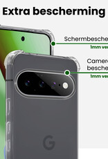 BASEY. BASEY. Google Pixel 11 Hoesje Shockproof - Transparant - 2 PACK