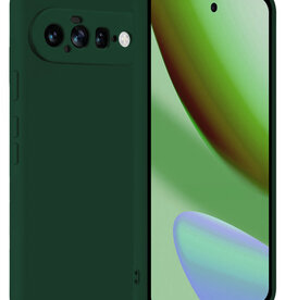 BASEY. BASEY. Google Pixel 11 Hoesje Siliconen - Donkergroen