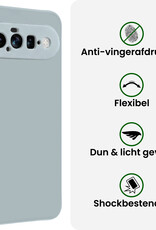 BASEY. BASEY. Google Pixel 11 Hoesje Siliconen - Lichtblauw - 2 PACK