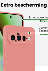 BASEY. BASEY. Google Pixel 11 Hoesje Siliconen - Lichtroze - 2 PACK