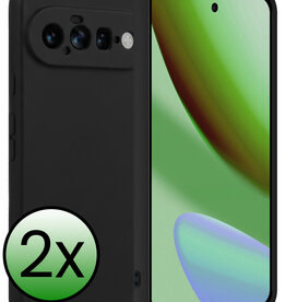 BASEY. BASEY. Google Pixel 11 Hoesje Siliconen - Zwart - 2 PACK