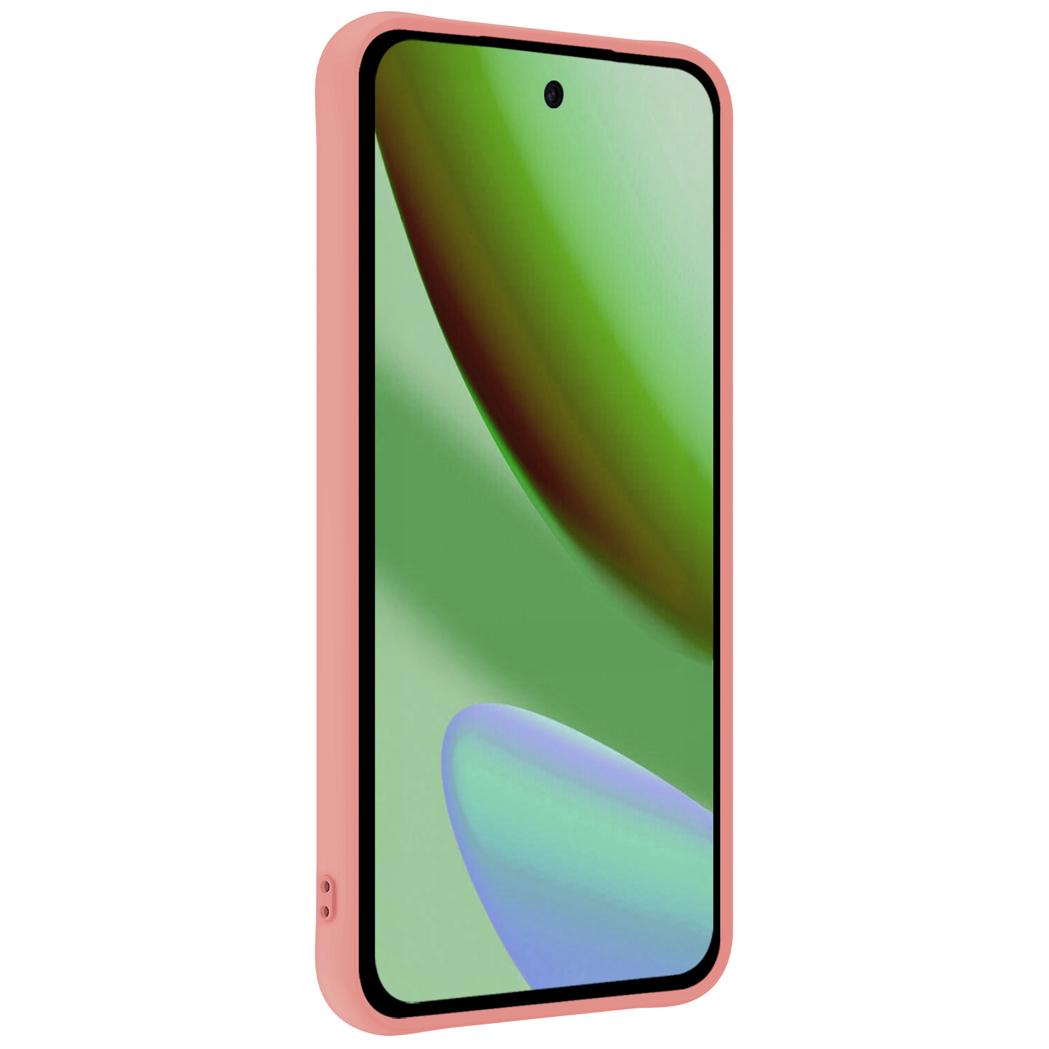 BASEY. BASEY. Google Pixel 11 Hoesje Siliconen Met 2x Screenprotector - Lichtroze