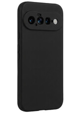 BASEY. BASEY. Google Pixel 11 Hoesje Siliconen Met 2x Screenprotector - Zwart