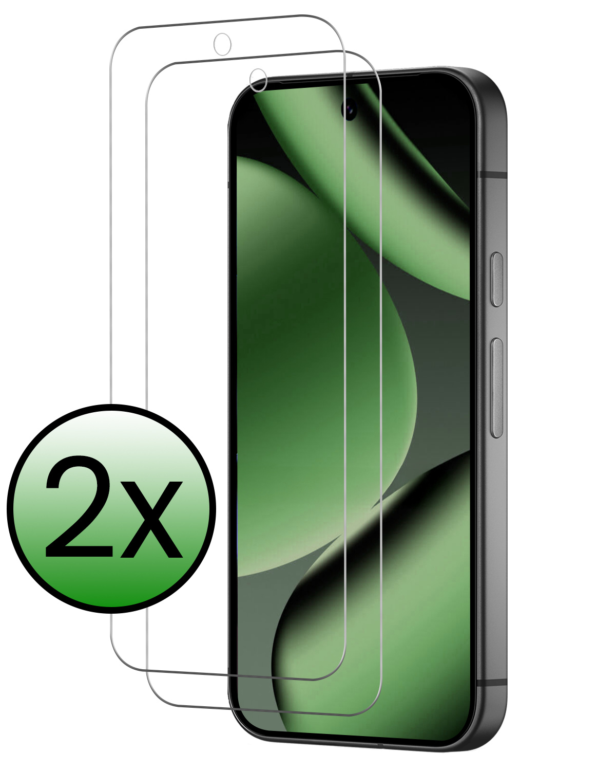 BASEY. BASEY. Google Pixel 11 Pro Screenprotector Glas - 2 PACK