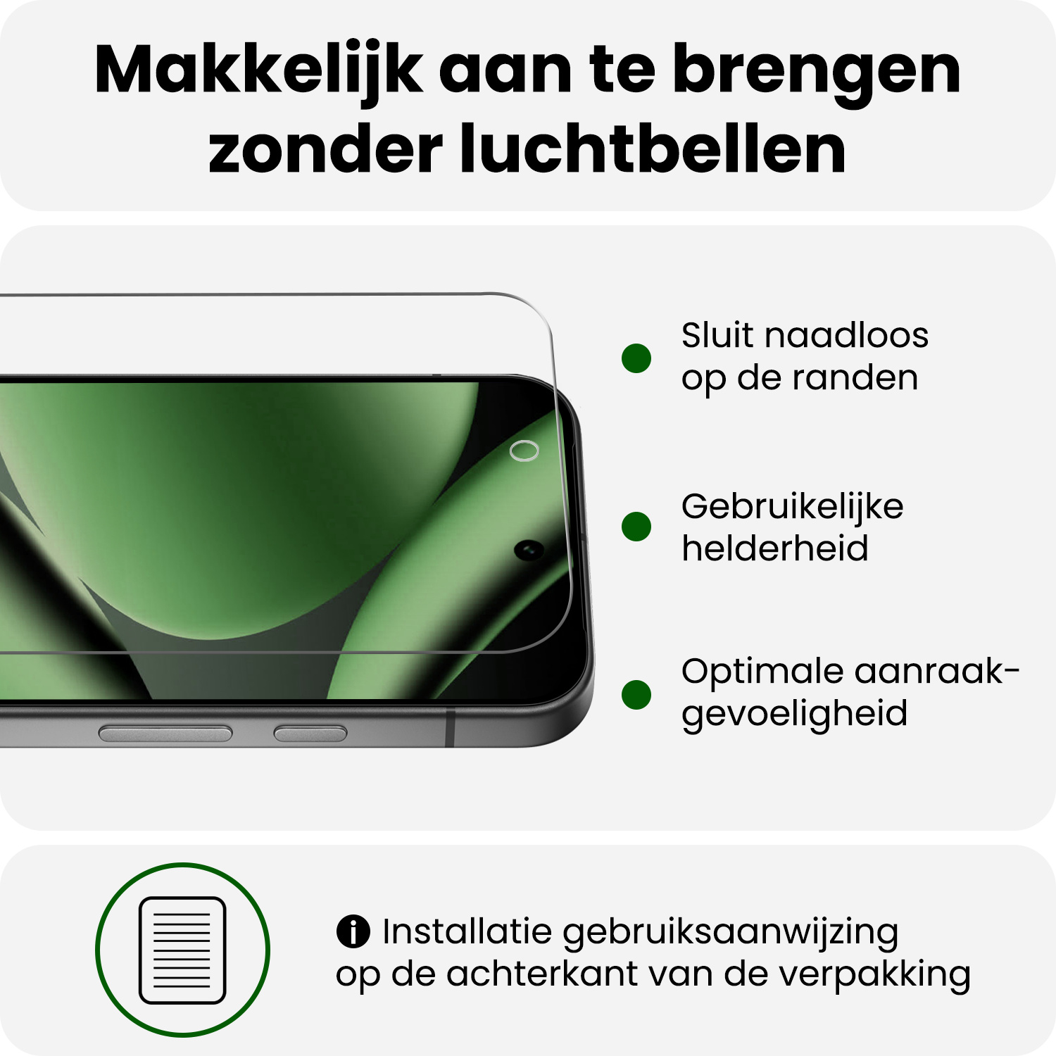 BASEY. BASEY. Google Pixel 11 Pro Screenprotector Glas - 3 PACK