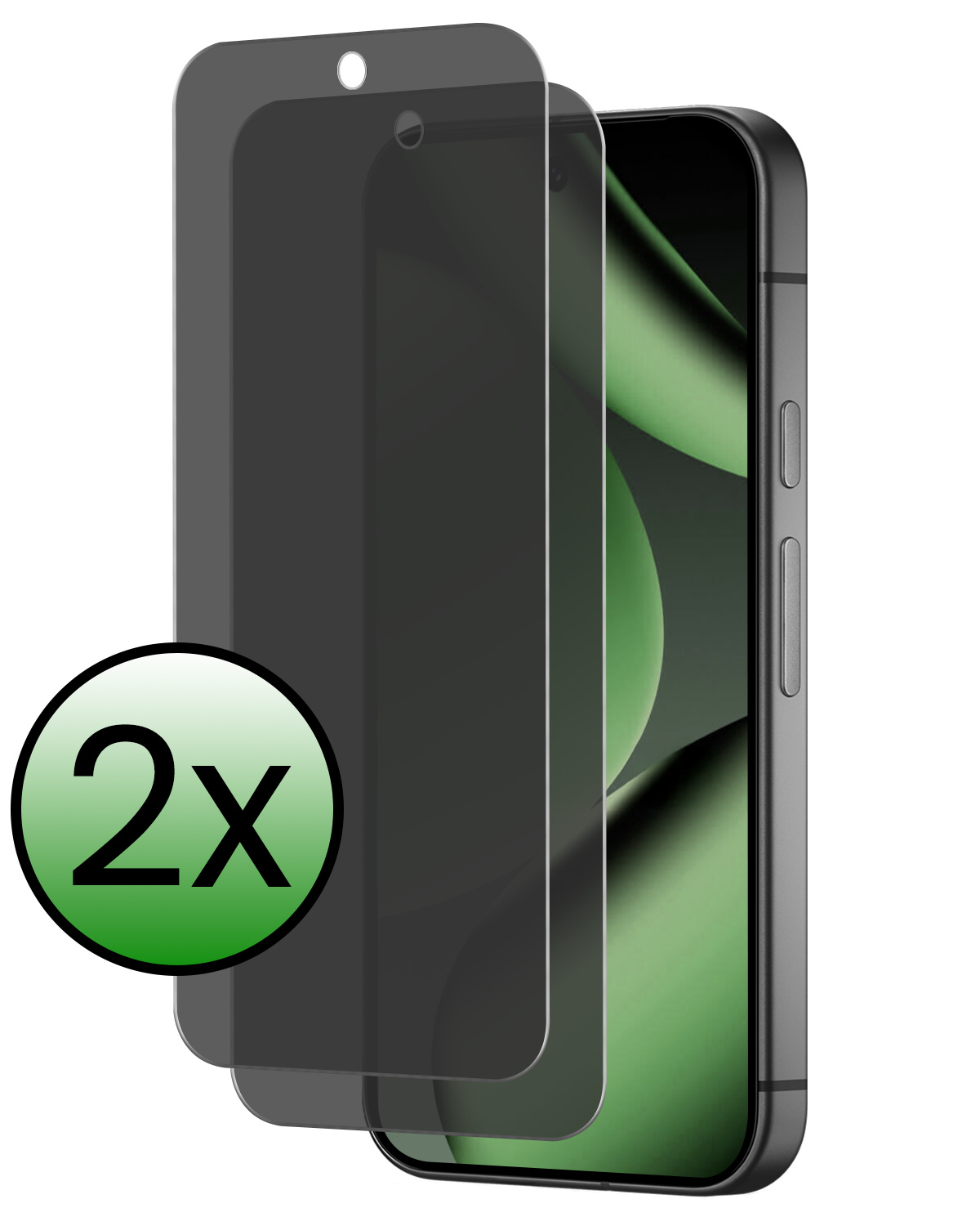 BASEY. BASEY. Google Pixel 11 Pro Screenprotector Glas Privacy - 2 PACK