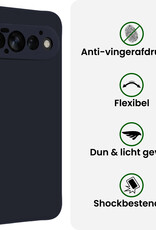 BASEY. BASEY. Google Pixel 11 Pro Hoesje Siliconen - Donkerblauw