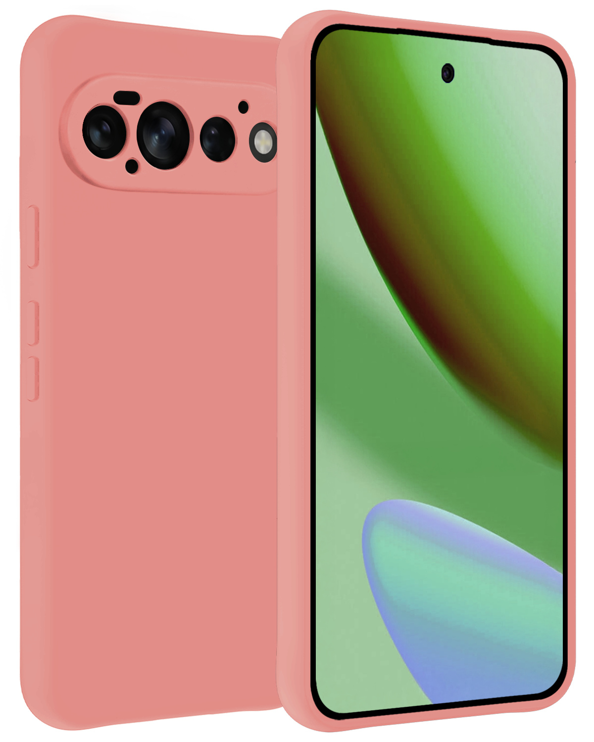 BASEY. BASEY. Google Pixel 11 Pro Hoesje Siliconen - Lichtroze