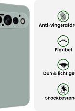 BASEY. BASEY. Google Pixel 11 Pro Hoesje Siliconen - Lichtblauw - 2 PACK