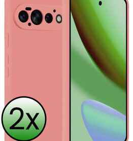 BASEY. BASEY. Google Pixel 11 Pro Hoesje Siliconen - Lichtroze - 2 PACK