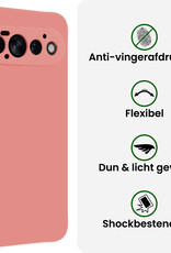 BASEY. BASEY. Google Pixel 11 Pro Hoesje Siliconen - Lichtroze - 2 PACK