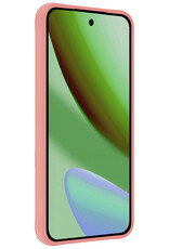 BASEY. BASEY. Google Pixel 11 Pro Hoesje Siliconen - Lichtroze - 2 PACK