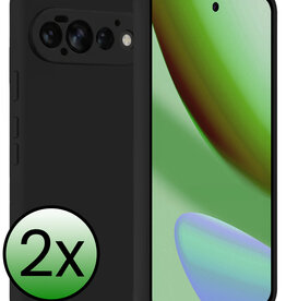 BASEY. BASEY. Google Pixel 11 Pro Hoesje Siliconen - Zwart - 2 PACK