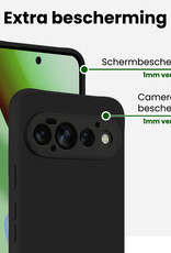 BASEY. BASEY. Google Pixel 11 Pro Hoesje Siliconen - Zwart - 2 PACK