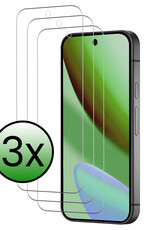 BASEY. BASEY. Google Pixel 11 Pro XL Screenprotector Glas - 3 PACK