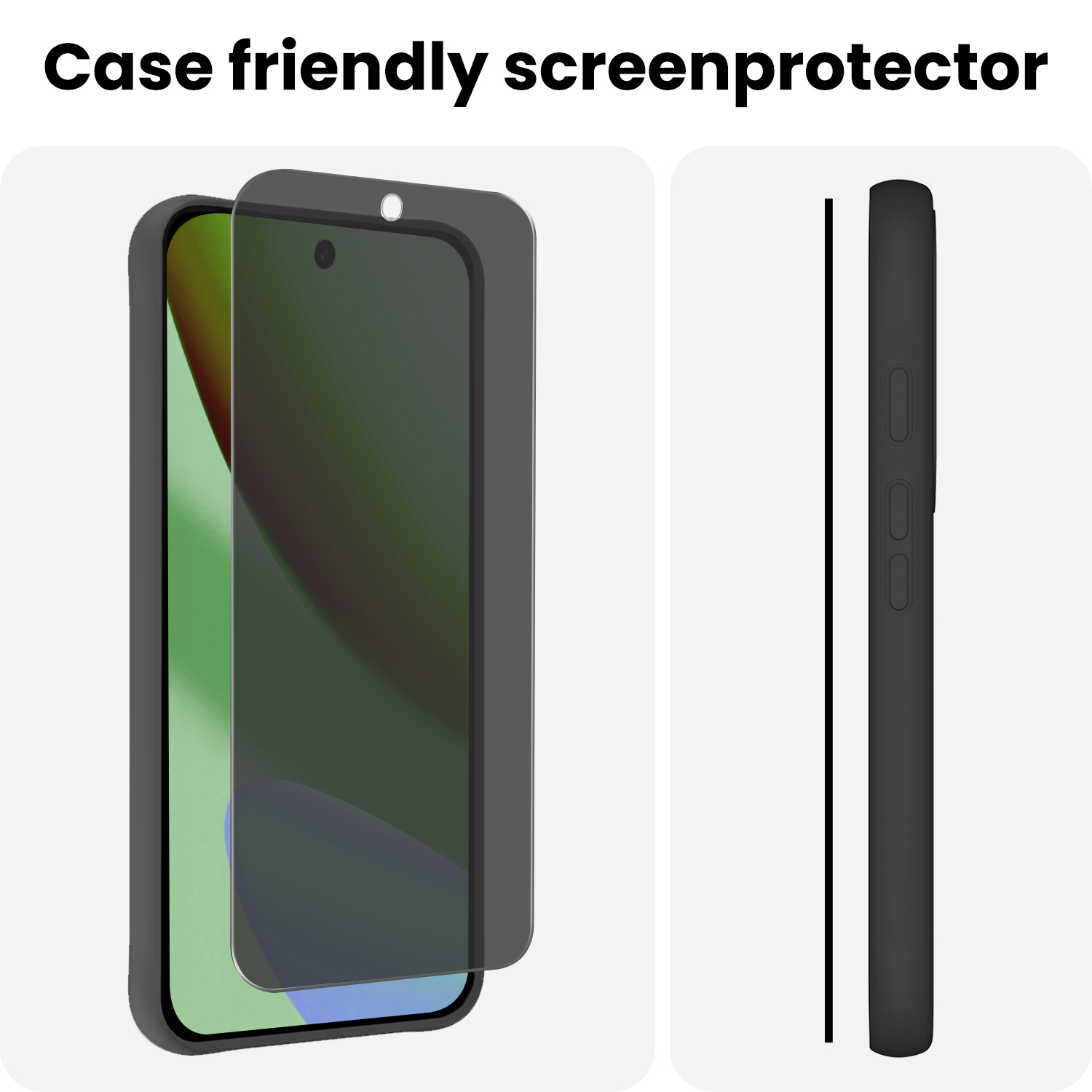 BASEY. BASEY. Google Pixel 11 Pro XL Screenprotector Glas Privacy - 3 PACK
