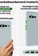 BASEY. BASEY. Google Pixel 11 Pro XL Hoesje Siliconen - Lichtblauw