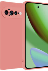 BASEY. BASEY. Google Pixel 11 Pro XL Hoesje Siliconen - Lichtroze
