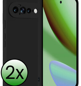 BASEY. BASEY. Google Pixel 11 Pro XL Hoesje Siliconen - Zwart - 2 PACK