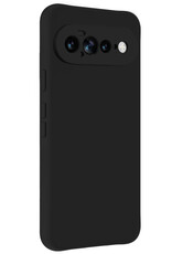 BASEY. BASEY. Google Pixel 11 Pro XL Hoesje Siliconen Met 2x Screenprotector - Zwart