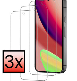NoXx NoXx Google Pixel 11 Screenprotector Glas - 3 PACK