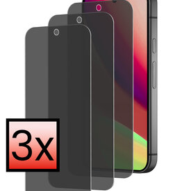 NoXx NoXx Google Pixel 11 Screenprotector Glas Privacy - 3 PACK
