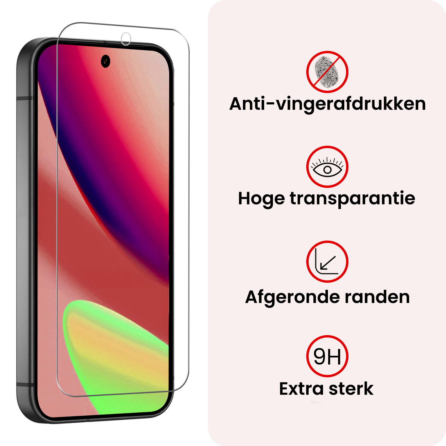 NoXx NoXx Google Pixel 11 Hoesje Shockproof Met Screenprotector