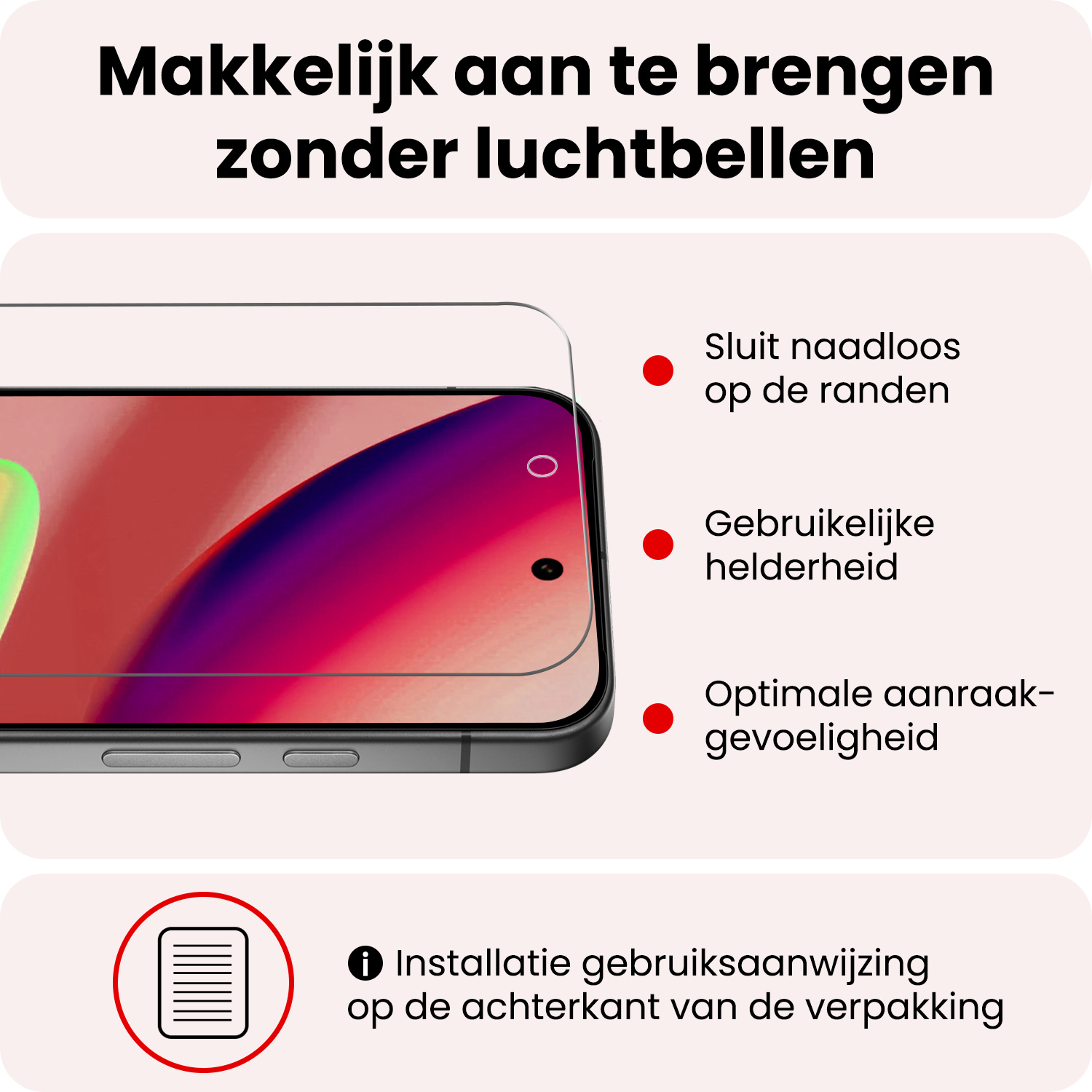NoXx NoXx Google Pixel 11 Hoesje Shockproof Met 2x Screenprotector