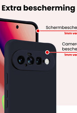 NoXx NoXx Google Pixel 11 Hoesje Siliconen - Donkerblauw