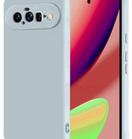NoXx NoXx Google Pixel 11 Hoesje Siliconen - Lichtblauw